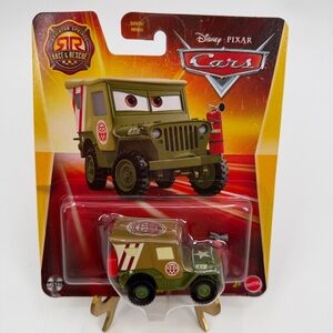 Disney Pixar Cars Race & Rescue Sarge Die Cast New